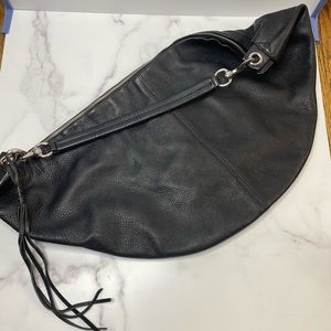 Rebecca Minkoff  black leather bag